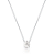 Corrente com Pingente Moissanite Oval 3.0CT P925 - Imagem 1