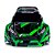 Automodelo traxxas 1/10 ford fiesta st vxl rally blx 4wd tqi green - Imagem 4