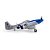 Avião Aeromodelo E-flite p 51d mustang 1.2 metros Bind-N-Fly basic - Imagem 3