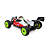 Automodelo Losi 1/8 8ight xe 4s 4wd blx race buggy transparente los04018 - Imagem 5
