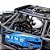 Automodelo Axial UTB18 Capra 4WS 4WD RTR 1:18 Azul - Imagem 7