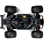 Automodelo Arrma 1/10 granite 223s dsc 4wd blx monster gunmetal - Imagem 6