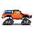 Automodelo Traxxas 1/10 TRX-4 Deep Traxx XL Laranja - Imagem 2