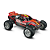 Automodelo Traxxas Nitro Rustler 1/10 2WD rtr tqi tsm Vermelho - Imagem 1