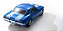 Automodelo Kyosho Fazer MK2 Chevy Camaro Z28 1969 1:10 Azul - Imagem 6