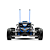 Automodelo Traxxas Funco Sand Car 2WD vxl 8s Azul - Imagem 4