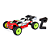 Automodelo Losi 1/8 8ight xte 4s 4wd blx race truggy clear - Imagem 7