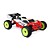 Automodelo Losi 1/8 8ight xte 4s 4wd blx race truggy clear - Imagem 1