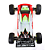 Automodelo Losi 1/8 8ight xte 4s 4wd blx race truggy clear - Imagem 6