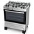 FOGAO MAGGIORE GRILL 5B INOX G5 127V - Imagem 1