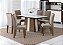 CONJUNTO DE MESA PRICILA COM 06 CADEIRA PE PIRAMIDE - Imagem 1