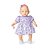 BONECA NENEZINHO VESTIDO LILAS - Imagem 1