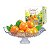 FRUTEIRA VIDRO 32CM C/PE BARI - Imagem 1