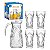 CONJ JARRA VD TOQUIO 1,6LT+4 C - Imagem 1