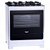 FOGAO GAS 5Q SUPREME GLASS BCO - Imagem 1