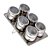 PORTA CONDIMENTOS INOX C/6 BAS ART HOUSE - Imagem 1