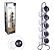 PORTA CONDIMENTOS VIDRO C/5PCS - Imagem 1