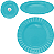 CZ-HAVANA BLUE PRATO RED FUNDO - Imagem 1