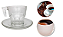CJ XICARA CAFE 12PCS 80ML COFF - Imagem 1