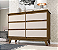 Cômoda Para Quarto Arezzo Chanel com 6 Gavetas - Imagem 1