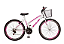 BICICLETA 26 MILANO AUTUNM FEM. M2 VB C/MARCHA ARO AERO CUBO FERRO COM CESTA PINK - Imagem 1