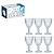 TACA VIDRO TRANSP JACK 320ML C - Imagem 1