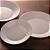 PRATO VIDRO 25CM RASO BRANCO O - Imagem 1