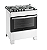 Fogão 5 Bocas Branco com Mesa Inox Atlas Atenas Bivolt - Imagem 1