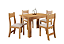 CONJUNTO MESA PALACE 4CAD BRIZA - Imagem 1
