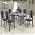 CONJUNTO DE MESA GRANITO 1,40 COM 6 CAD - Imagem 1