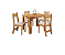 CONJUNTO DE MESA PALACE 4CAD BRIZA - Imagem 1
