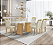 CONJUNTO DE MESA NEVADA 1,70 6CAD - Imagem 1