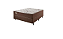 BASE BOX ECOFLEX SOMIE ECO LINHO MARROM 25x188x138 SOMENTE BASE SEM COLCHAO - Imagem 1