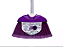 VASSOURA FIORY C/CABO PRTA/ROXO70T - Imagem 1