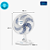 VENTILADO MESA 40CM 6P BC 140W 127[ MONDIAL ] - Imagem 4