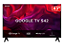Smart TV SEMP LED FHD 43 43S42, Google TV Preto - Imagem 1