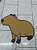 Tapete Capacho Capivara - Imagem 2
