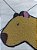 Tapete Capacho Capivara - Imagem 3