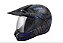 CAPACETE 3 SPORT MIRROR PTO F/AZUL - Imagem 1