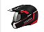 CAPACETE 3 SPORT STATO PRETO/VERMELHO - Imagem 1