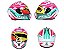 CAPACETE AXXIS DRAKEN TRACER GLOSS WHITE/TIFANY/PINK - Imagem 2