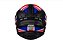 CAPACETE AXXIS DRAKEN UK GLOSS BLACK/RED/BLUE - Imagem 2