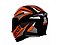 CAPACETE AXXIS EAGLE POWER GLOSS BLACK/ORANGE/GREY - Imagem 2
