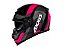 CAPACETE AXXIS EAGLE SV SMART GLOSS BLACK/GREY/PINK - Imagem 1