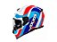 CAPACETE AXXIS EAGLE SV SMART GLOSS WHITE/BLUE/RED - Imagem 1