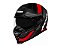 CAPACETE AXXIS EAGLE SV SMART MATT BLACK/GREY/RED - Imagem 2