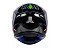 CAPACETE ASX DRAKEN BULL CYBER BRILHO PRETO/AZUL - Imagem 3