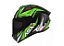 CAPACETE ASX DRAKEN VECTOR BRILHO PRETO/VERDE/BRANCO - Imagem 1