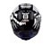 CAPACETE ASX EAGLE SCORPION BRILHO PRETO/BRANCO/VERMELHO - Imagem 2