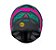 CAPACETE LS2 FF358 DRAZE GREY/GREEN/PINK - Imagem 2
